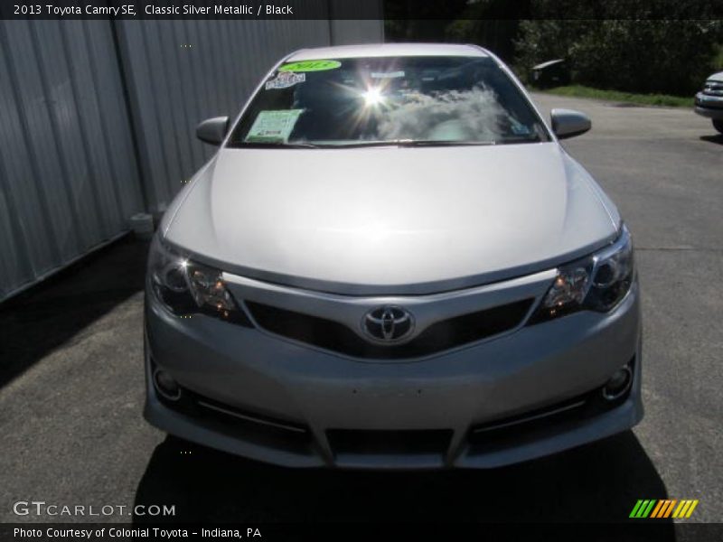 Classic Silver Metallic / Black 2013 Toyota Camry SE