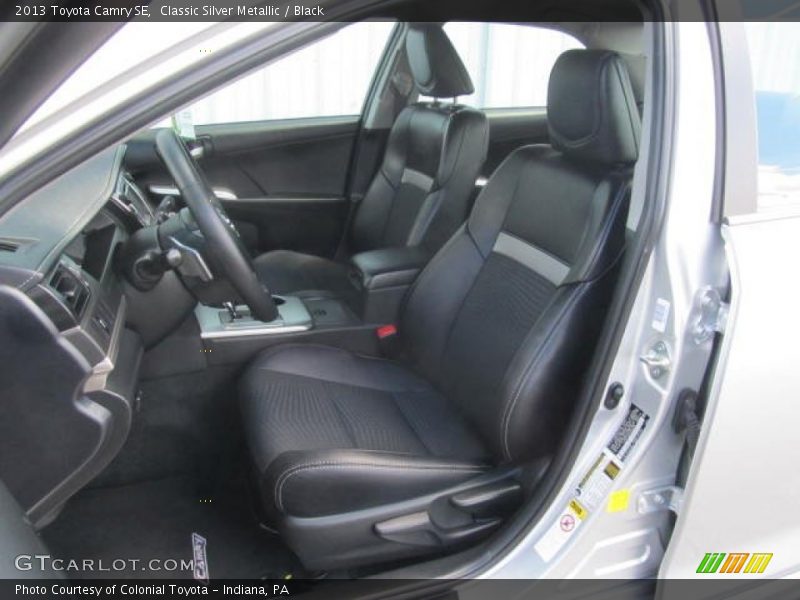Classic Silver Metallic / Black 2013 Toyota Camry SE