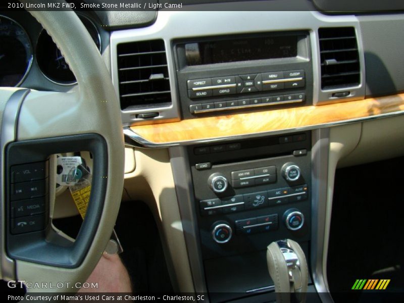 Smoke Stone Metallic / Light Camel 2010 Lincoln MKZ FWD