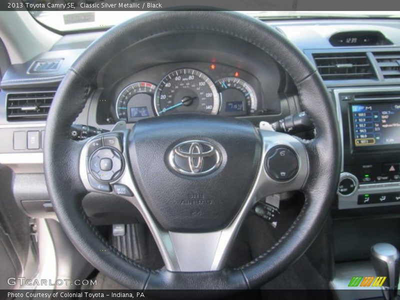 Classic Silver Metallic / Black 2013 Toyota Camry SE