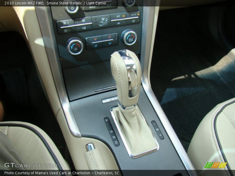 Smoke Stone Metallic / Light Camel 2010 Lincoln MKZ FWD