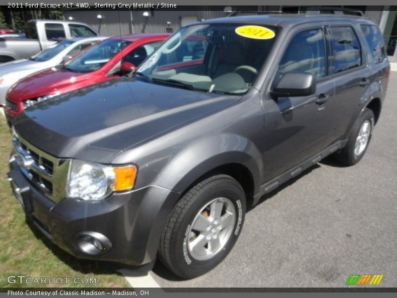 Sterling Grey Metallic / Stone 2011 Ford Escape XLT 4WD