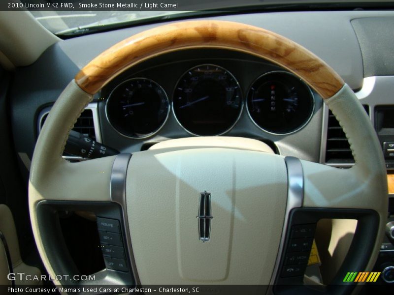 Smoke Stone Metallic / Light Camel 2010 Lincoln MKZ FWD