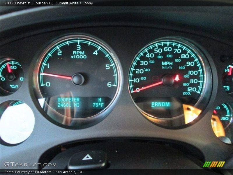  2012 Suburban LS LS Gauges