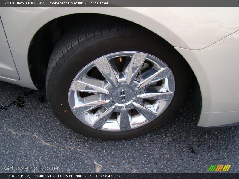 Smoke Stone Metallic / Light Camel 2010 Lincoln MKZ FWD