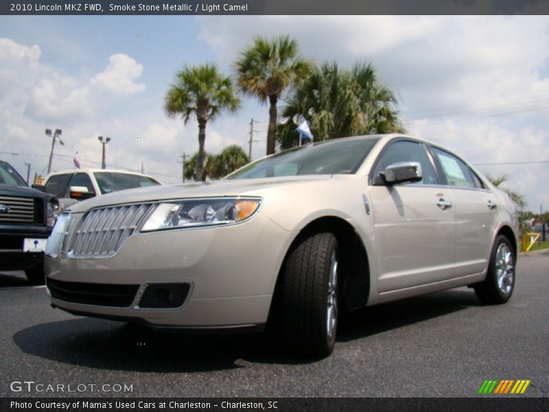 Smoke Stone Metallic / Light Camel 2010 Lincoln MKZ FWD