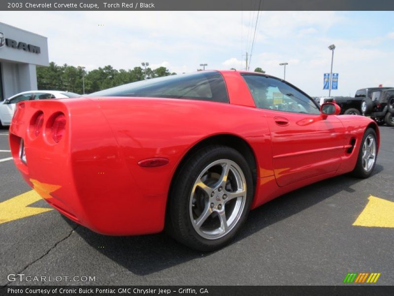 Torch Red / Black 2003 Chevrolet Corvette Coupe