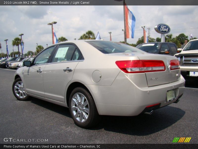 Smoke Stone Metallic / Light Camel 2010 Lincoln MKZ FWD