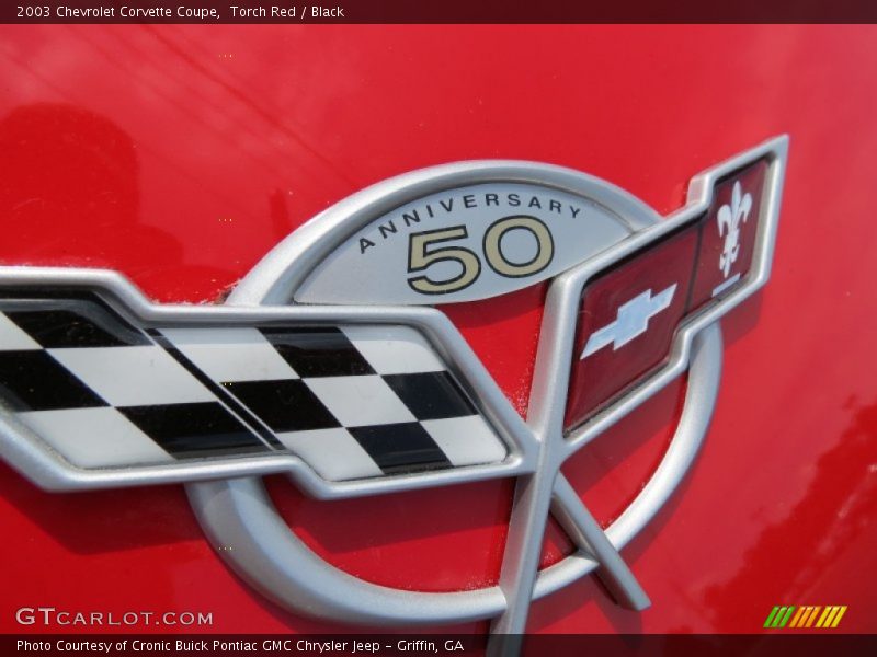 Torch Red / Black 2003 Chevrolet Corvette Coupe