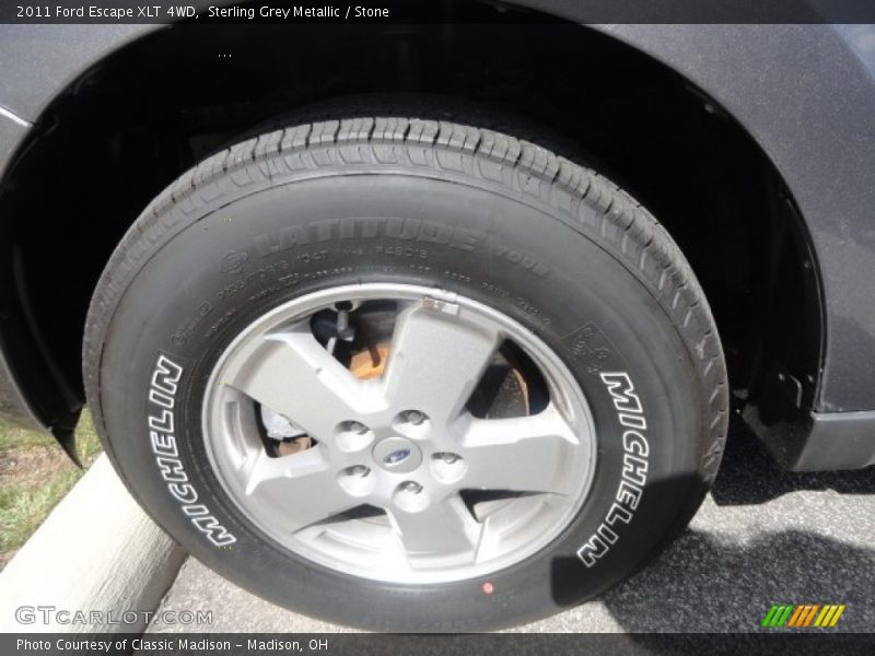 Sterling Grey Metallic / Stone 2011 Ford Escape XLT 4WD