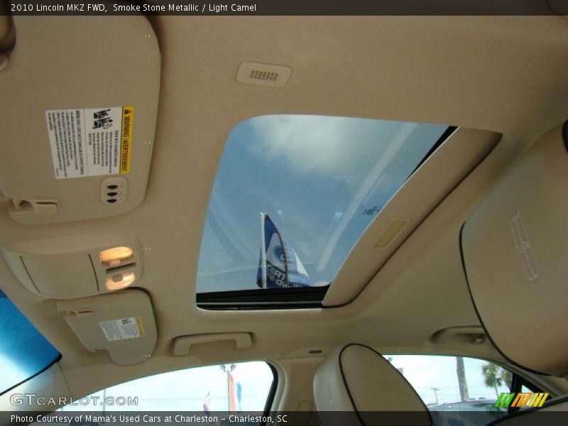 Smoke Stone Metallic / Light Camel 2010 Lincoln MKZ FWD