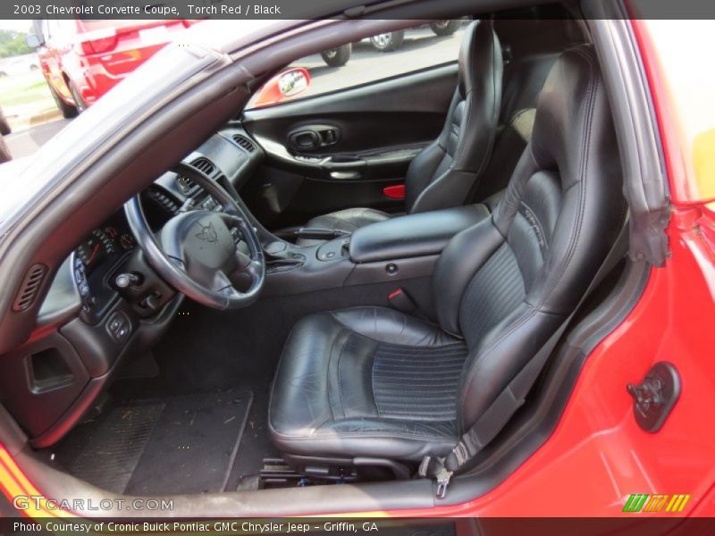 Torch Red / Black 2003 Chevrolet Corvette Coupe