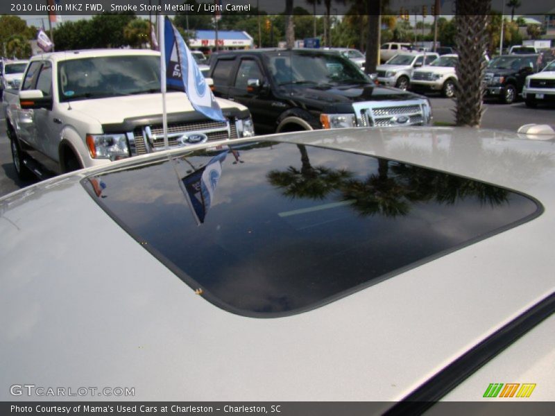 Smoke Stone Metallic / Light Camel 2010 Lincoln MKZ FWD