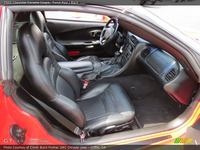 Torch Red / Black 2003 Chevrolet Corvette Coupe