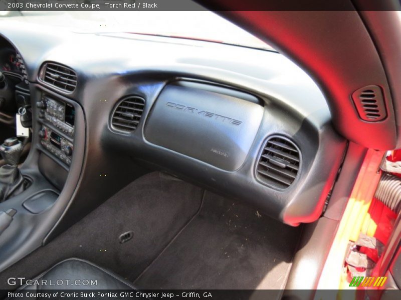 Torch Red / Black 2003 Chevrolet Corvette Coupe