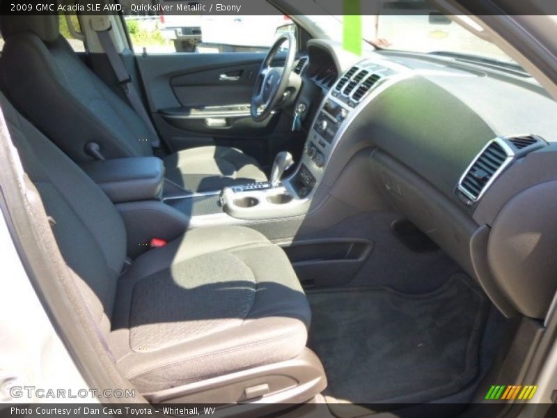 Quicksilver Metallic / Ebony 2009 GMC Acadia SLE AWD
