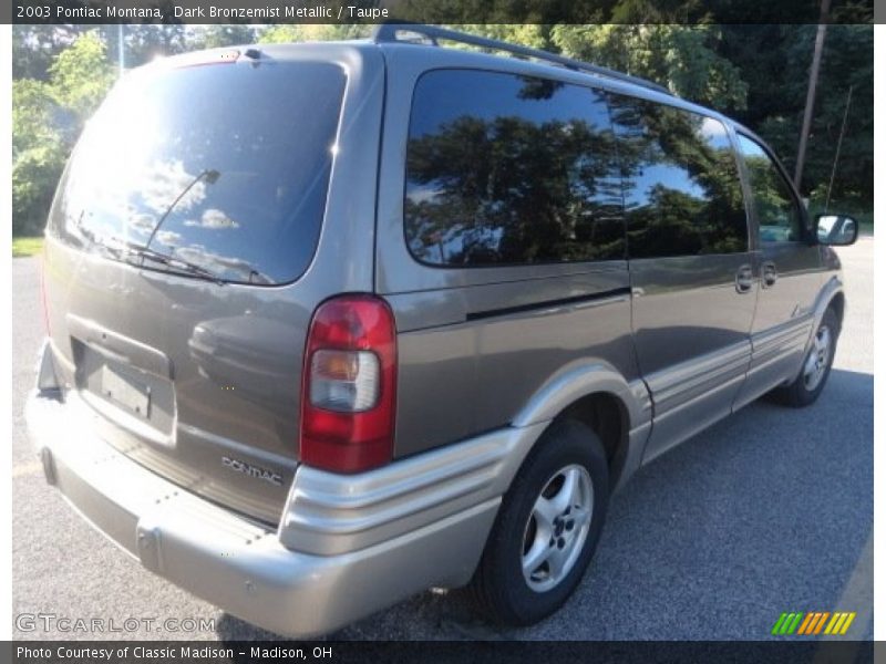 Dark Bronzemist Metallic / Taupe 2003 Pontiac Montana