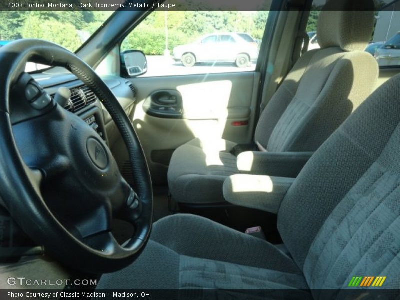 Dark Bronzemist Metallic / Taupe 2003 Pontiac Montana