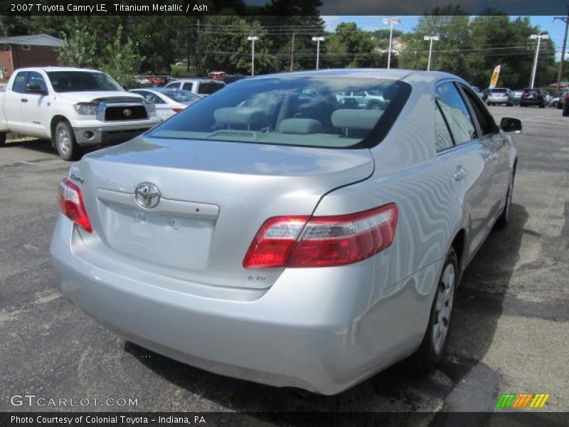Titanium Metallic / Ash 2007 Toyota Camry LE