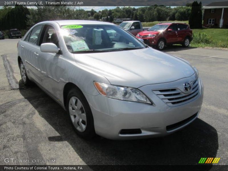 Titanium Metallic / Ash 2007 Toyota Camry LE