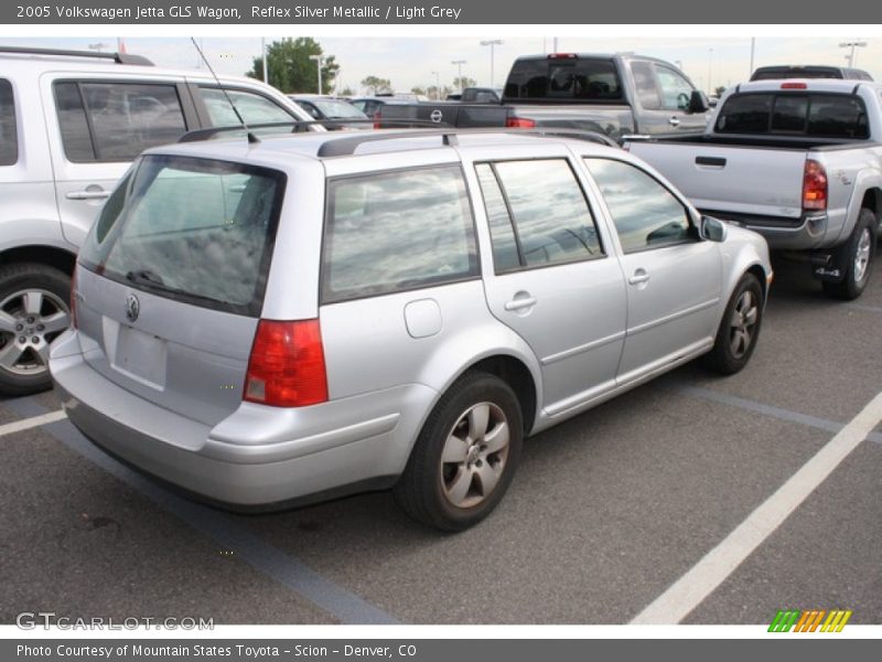 Reflex Silver Metallic / Light Grey 2005 Volkswagen Jetta GLS Wagon