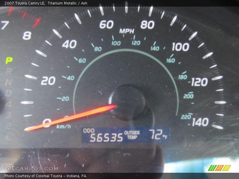 Titanium Metallic / Ash 2007 Toyota Camry LE