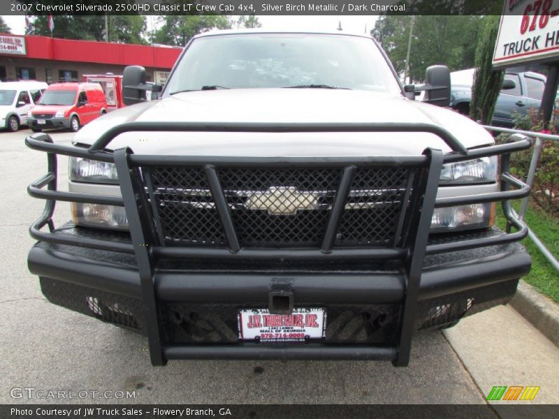 Silver Birch Metallic / Dark Charcoal 2007 Chevrolet Silverado 2500HD Classic LT Crew Cab 4x4
