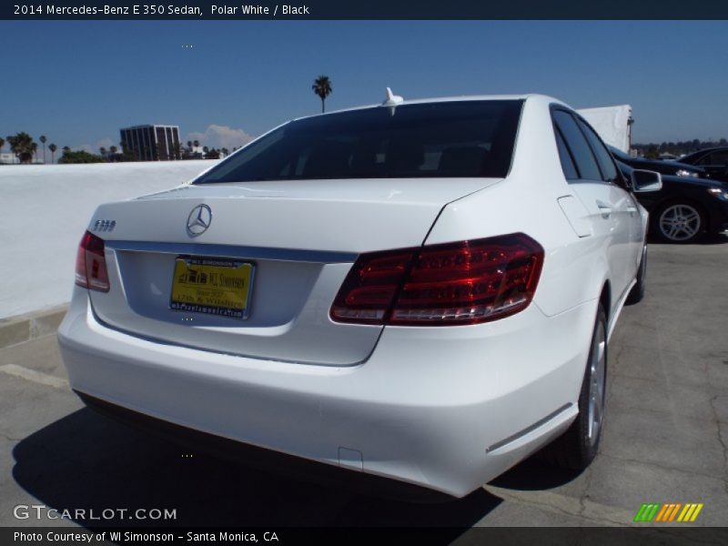 Polar White / Black 2014 Mercedes-Benz E 350 Sedan