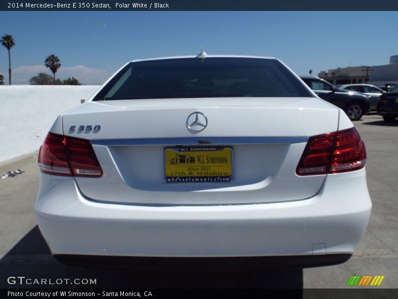 Polar White / Black 2014 Mercedes-Benz E 350 Sedan