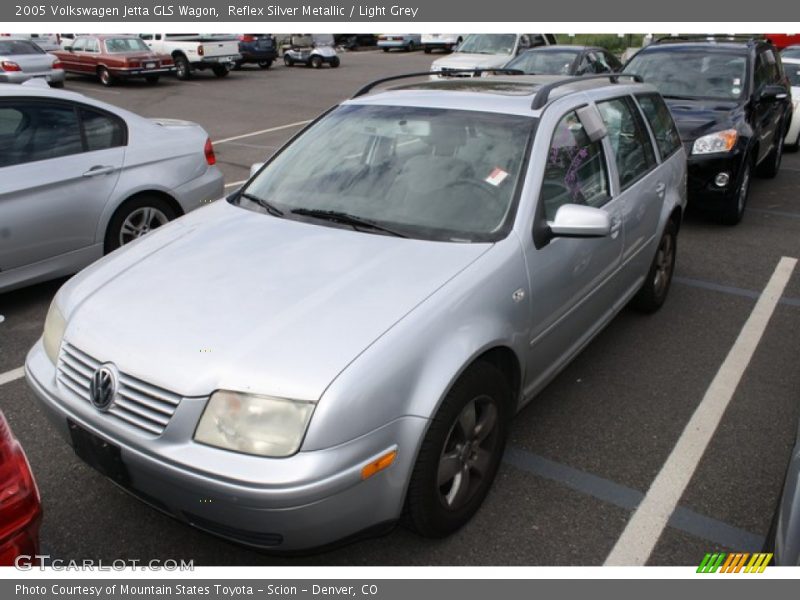 Reflex Silver Metallic / Light Grey 2005 Volkswagen Jetta GLS Wagon