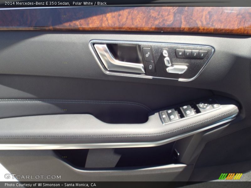 Polar White / Black 2014 Mercedes-Benz E 350 Sedan