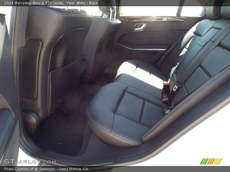 Polar White / Black 2014 Mercedes-Benz E 350 Sedan