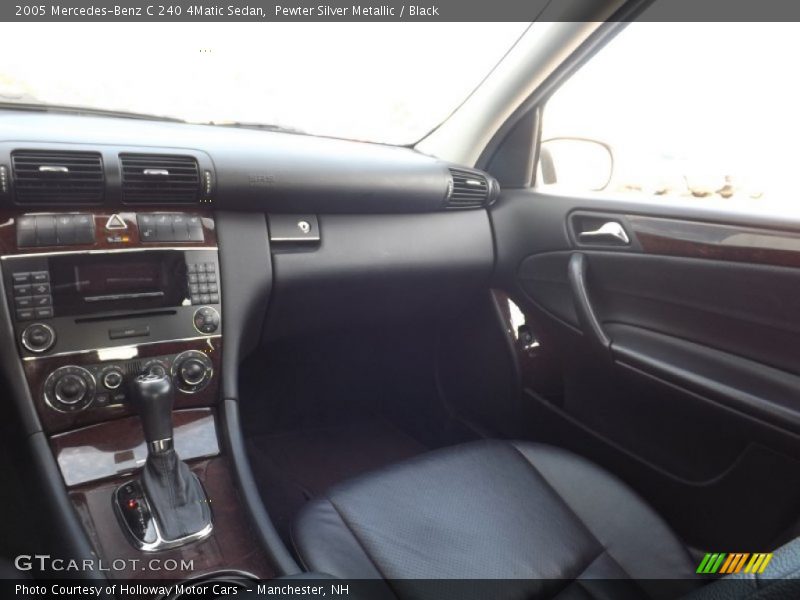 Pewter Silver Metallic / Black 2005 Mercedes-Benz C 240 4Matic Sedan