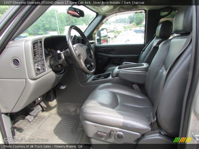 Silver Birch Metallic / Dark Charcoal 2007 Chevrolet Silverado 2500HD Classic LT Crew Cab 4x4