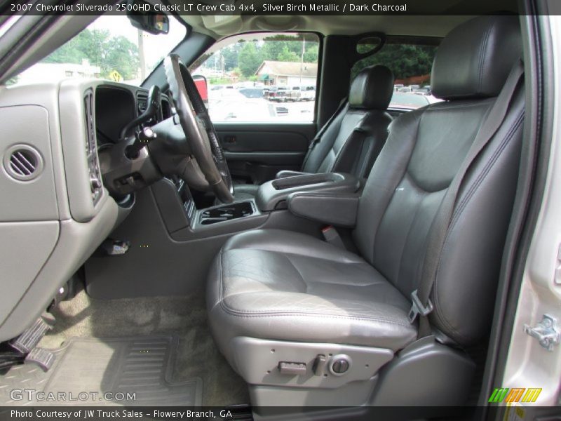 Silver Birch Metallic / Dark Charcoal 2007 Chevrolet Silverado 2500HD Classic LT Crew Cab 4x4
