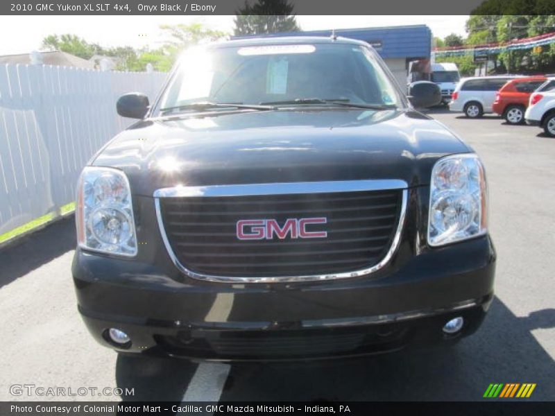 Onyx Black / Ebony 2010 GMC Yukon XL SLT 4x4