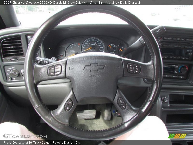 Silver Birch Metallic / Dark Charcoal 2007 Chevrolet Silverado 2500HD Classic LT Crew Cab 4x4