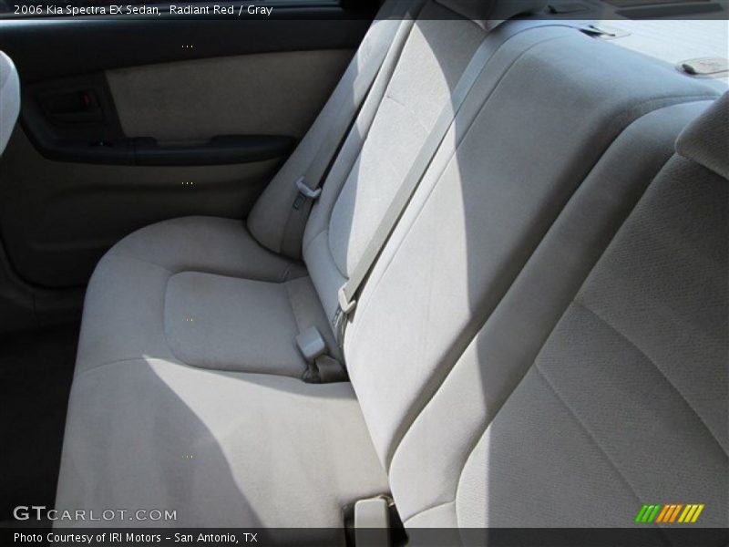 Radiant Red / Gray 2006 Kia Spectra EX Sedan