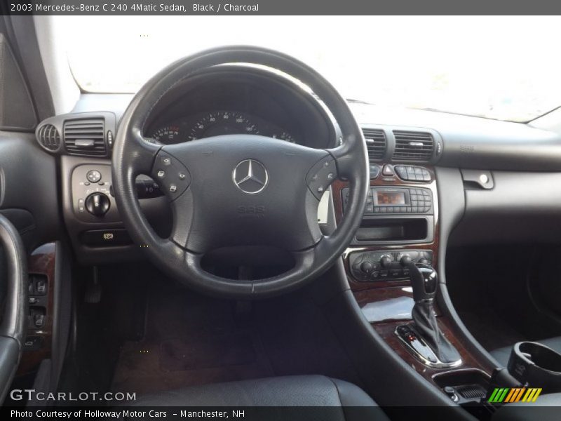 Black / Charcoal 2003 Mercedes-Benz C 240 4Matic Sedan