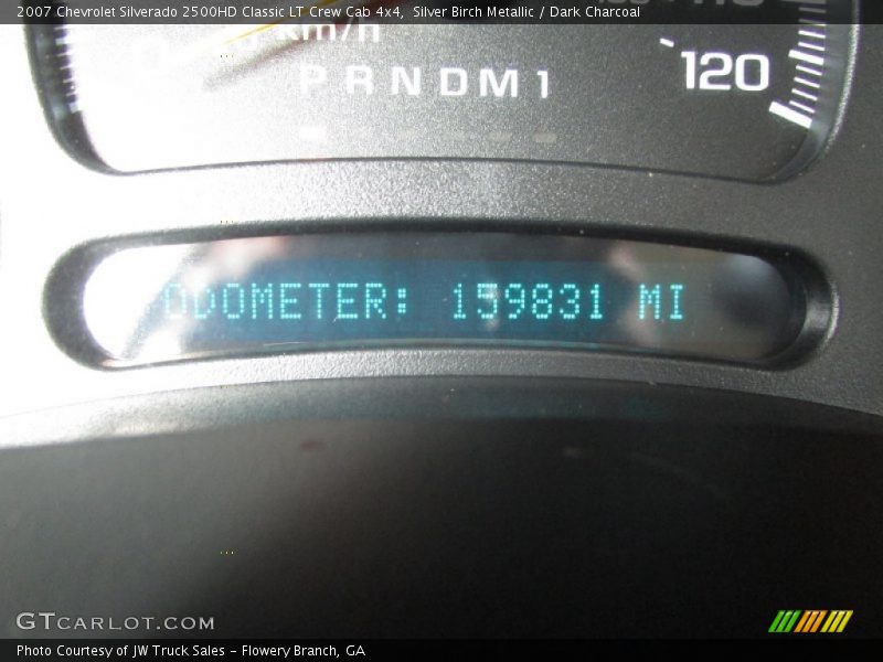 Silver Birch Metallic / Dark Charcoal 2007 Chevrolet Silverado 2500HD Classic LT Crew Cab 4x4