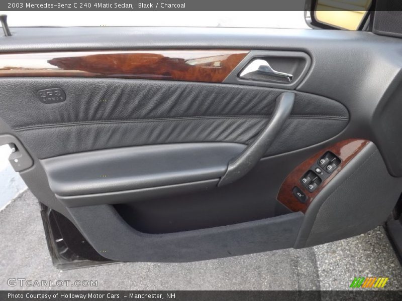 Black / Charcoal 2003 Mercedes-Benz C 240 4Matic Sedan