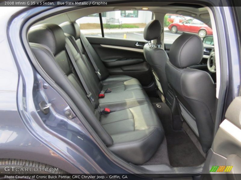 Blue Slate Metallic / Graphite 2008 Infiniti G 35 x S Sedan