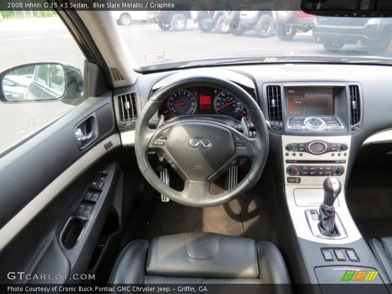 Blue Slate Metallic / Graphite 2008 Infiniti G 35 x S Sedan