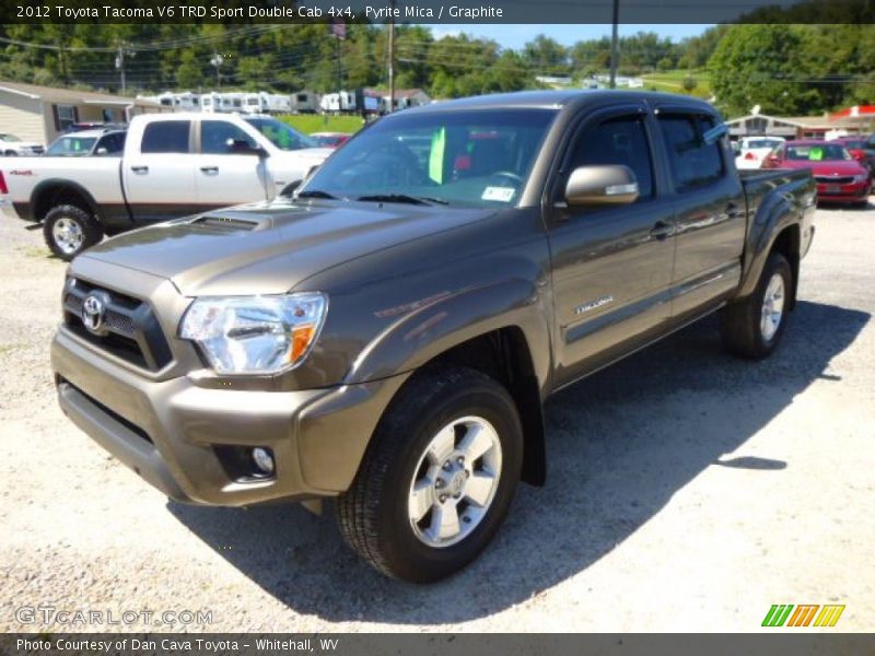 Pyrite Mica / Graphite 2012 Toyota Tacoma V6 TRD Sport Double Cab 4x4