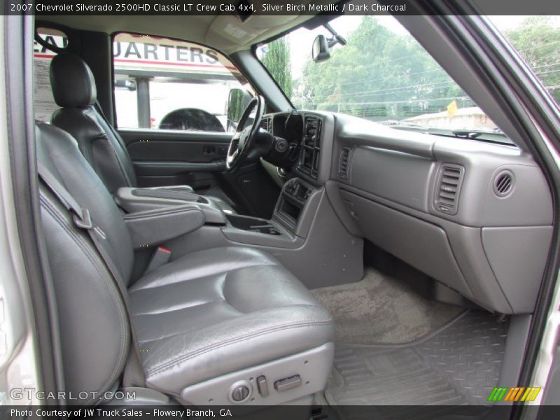 Silver Birch Metallic / Dark Charcoal 2007 Chevrolet Silverado 2500HD Classic LT Crew Cab 4x4