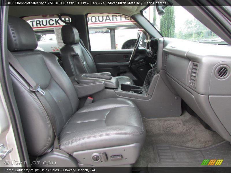 Silver Birch Metallic / Dark Charcoal 2007 Chevrolet Silverado 2500HD Classic LT Crew Cab 4x4