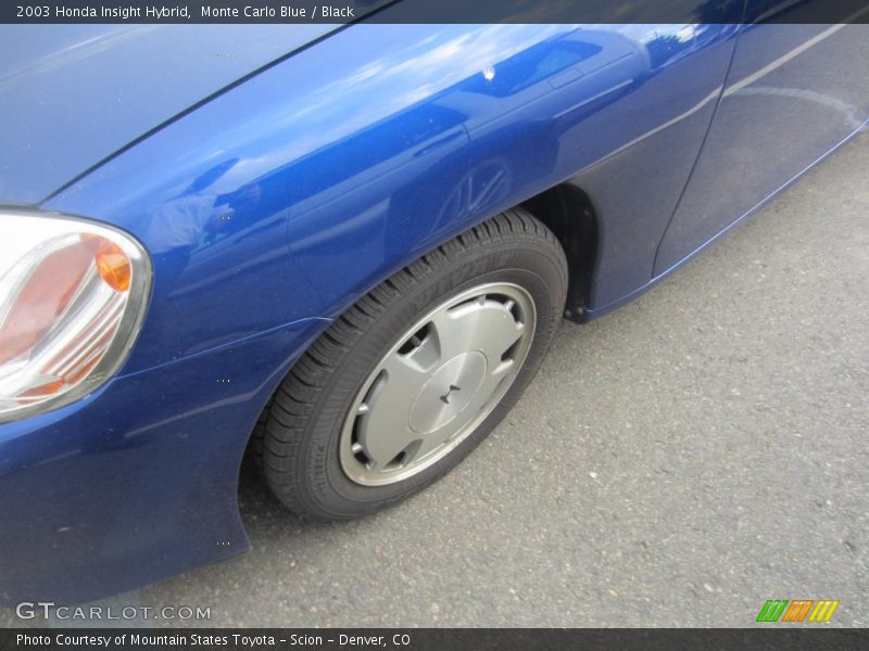 Monte Carlo Blue / Black 2003 Honda Insight Hybrid