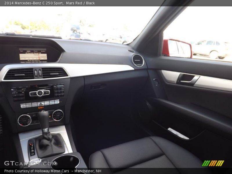 Mars Red / Black 2014 Mercedes-Benz C 250 Sport