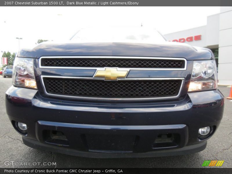 Dark Blue Metallic / Light Cashmere/Ebony 2007 Chevrolet Suburban 1500 LT