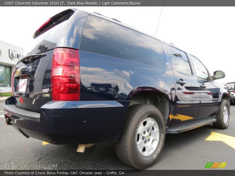 Dark Blue Metallic / Light Cashmere/Ebony 2007 Chevrolet Suburban 1500 LT